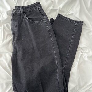 Guess Black Mom Jeans